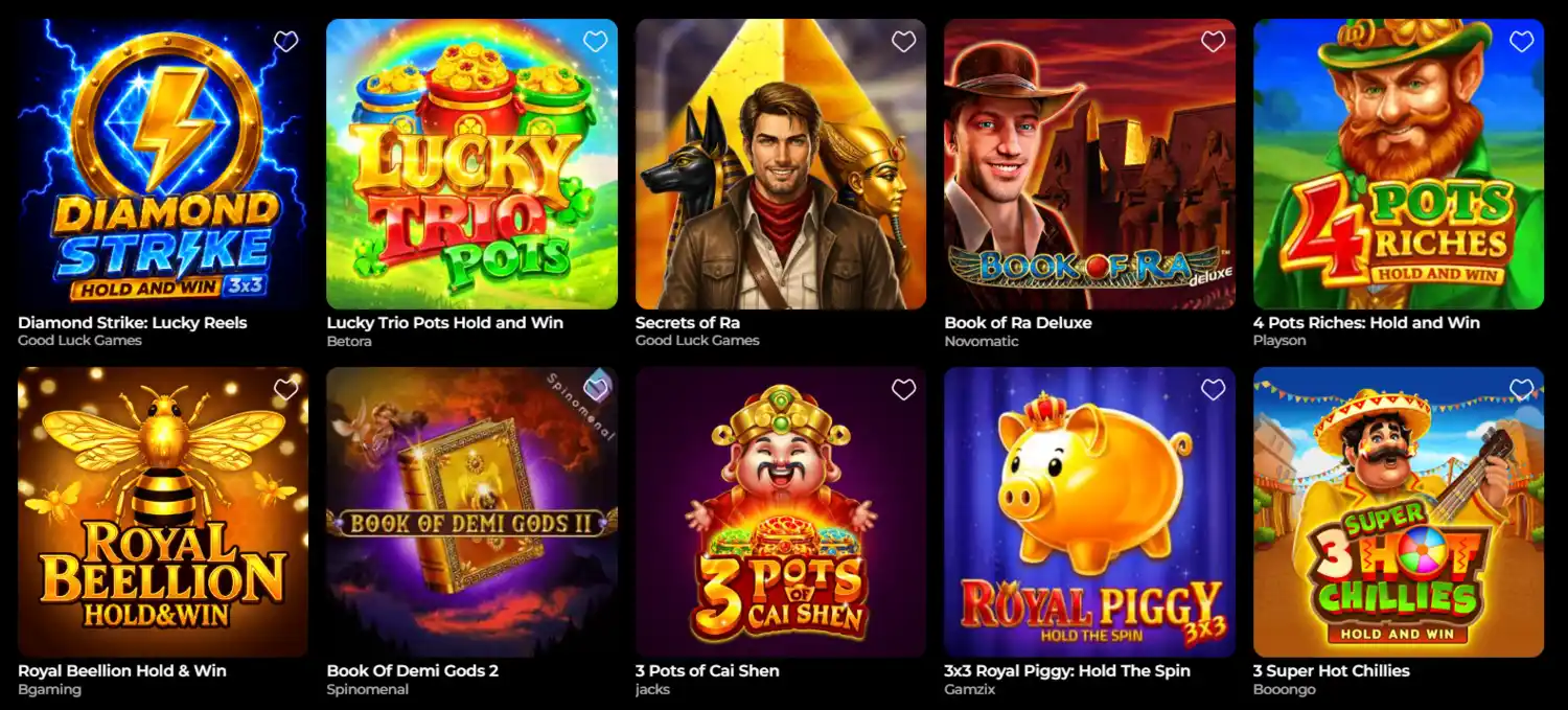 HighFlyBet Casino Automatenspiele