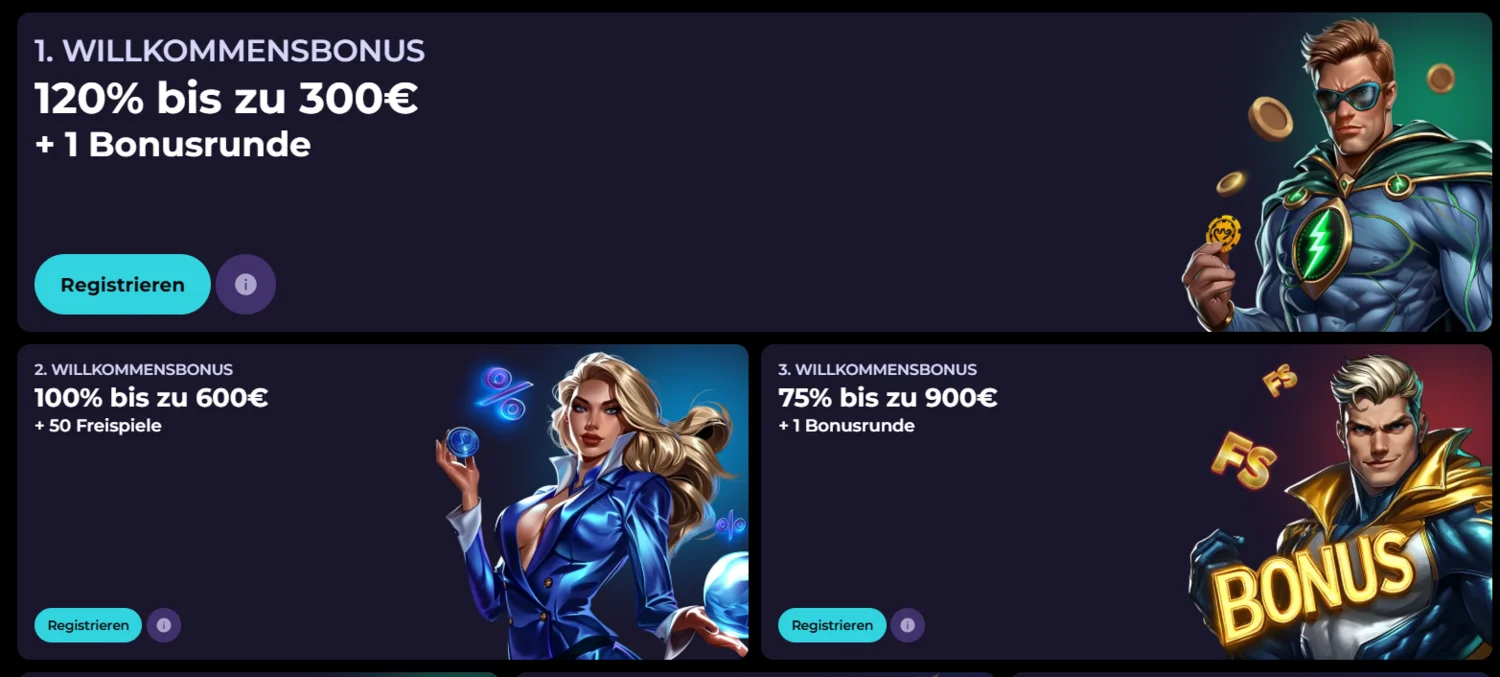 HighFlyBet Casino-Startpaket